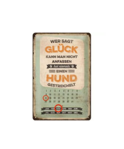 elbhunde dresden nostalgic art hund schild glueck anfassen