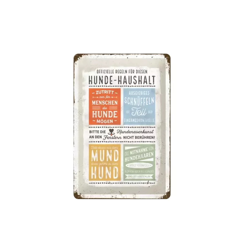 elbhunde dresden nostalgic art hund schild hunde haushalt