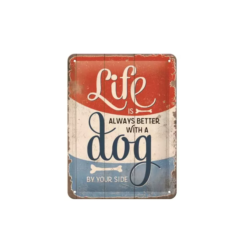 elbhunde dresden nostalgic art hund schild life dog