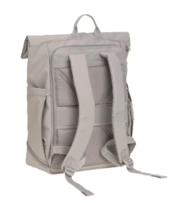 elbhunde dresden palopa rolltop rucksack yoska taupe rückenpolsterung