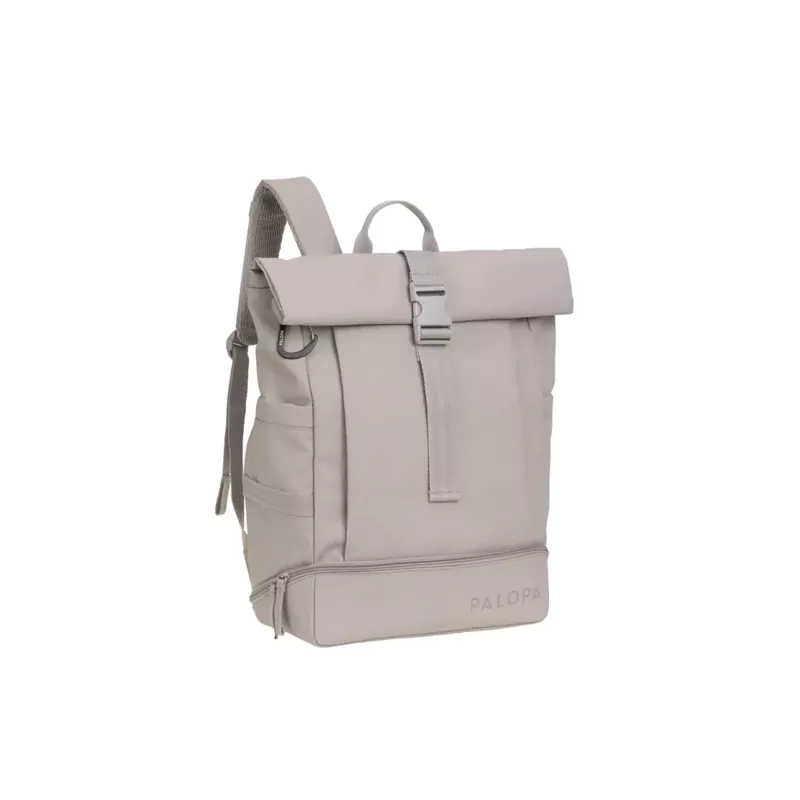elbhunde dresden palopa rolltop rucksack yoska taupe startbild