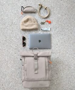 elbhunde dresden palopa rolltop rucksack yoska taupe utensilien