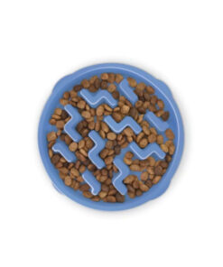 elbhunde outward hound fun feeder blau