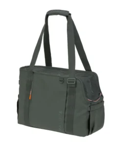 elbhunde dresden hundetragetasche weda dark olive detail