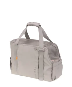 elbhunde dresden hundetragetasche weda taupe detail