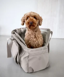 elbhunde dresden hundetragetasche weda taupe hund