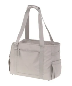 elbhunde dresden hundetragetasche weda taupe seitlich