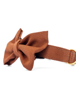 elbhunde hundessa stoff fliege mit halsband rost