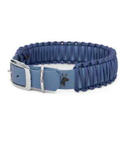 elbhunde biothane paracord halsband paloma