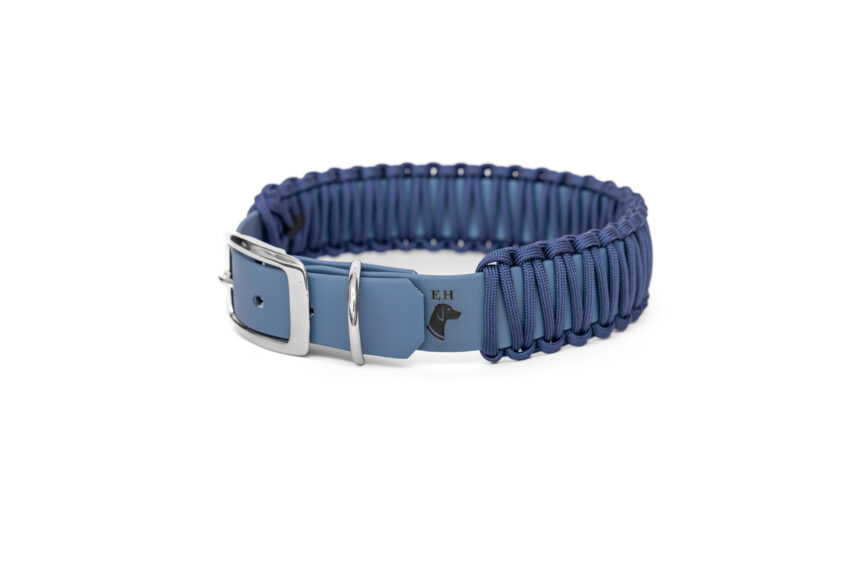 elbhunde biothane paracord halsband paloma