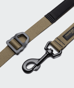 elbhunde cloud7 l 1 freihandleine aktiv khaki grey ringe