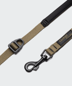 elbhunde cloud7 l 1 freihandleine aktiv khaki grey ringe s