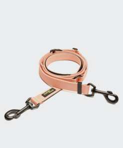 elbhunde cloud7 l 1 freihandleine aktiv khaki peach