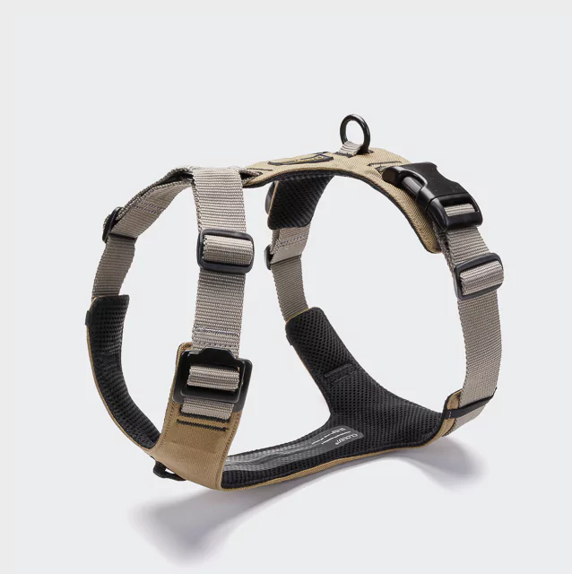 elbhunde cloud7 y 2 geschirr aktiv cordura khaki