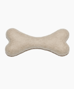 elbhunde awoo knochen aus bio wollfilz
