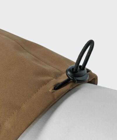 elbhunde cloud7 hunderegenmantel dublin 2.0 dackel sandy brown kordelstopper