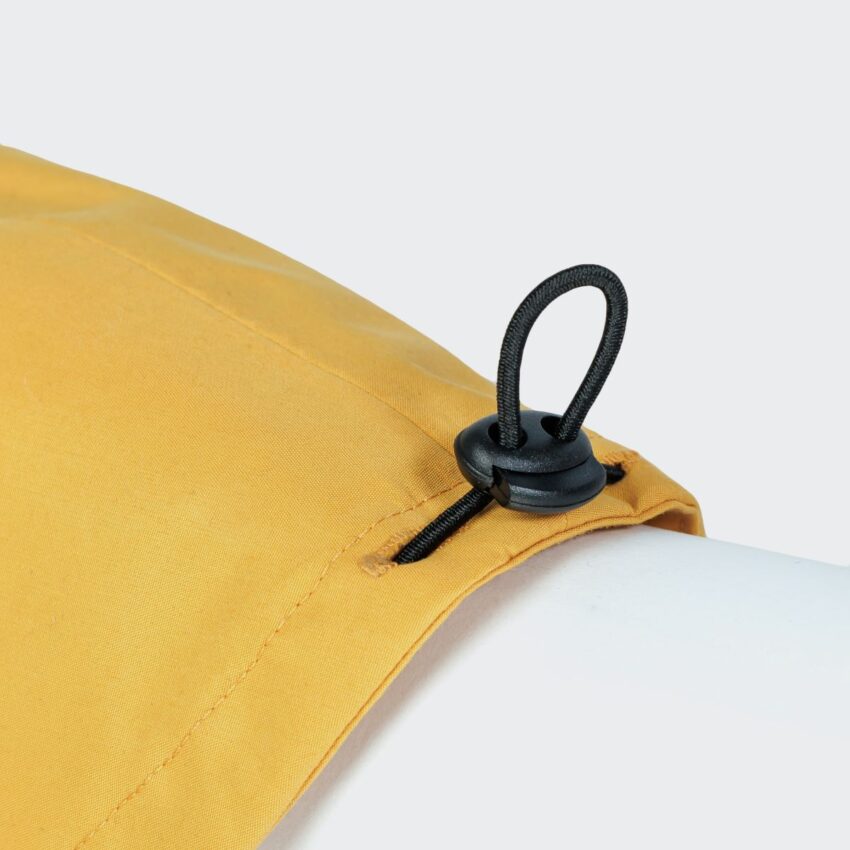 elbhunde cloud7 hunderegenmantel dublin 2.0 dackel yellow kordelstopper