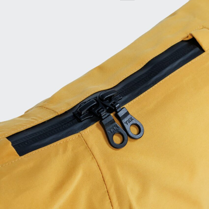 elbhunde cloud7 hunderegenmantel dublin 2.0 dackel yellow reissverschluss