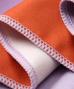 elbhunde lumiies handtuch the beach towel dackel lilac sunset stoff