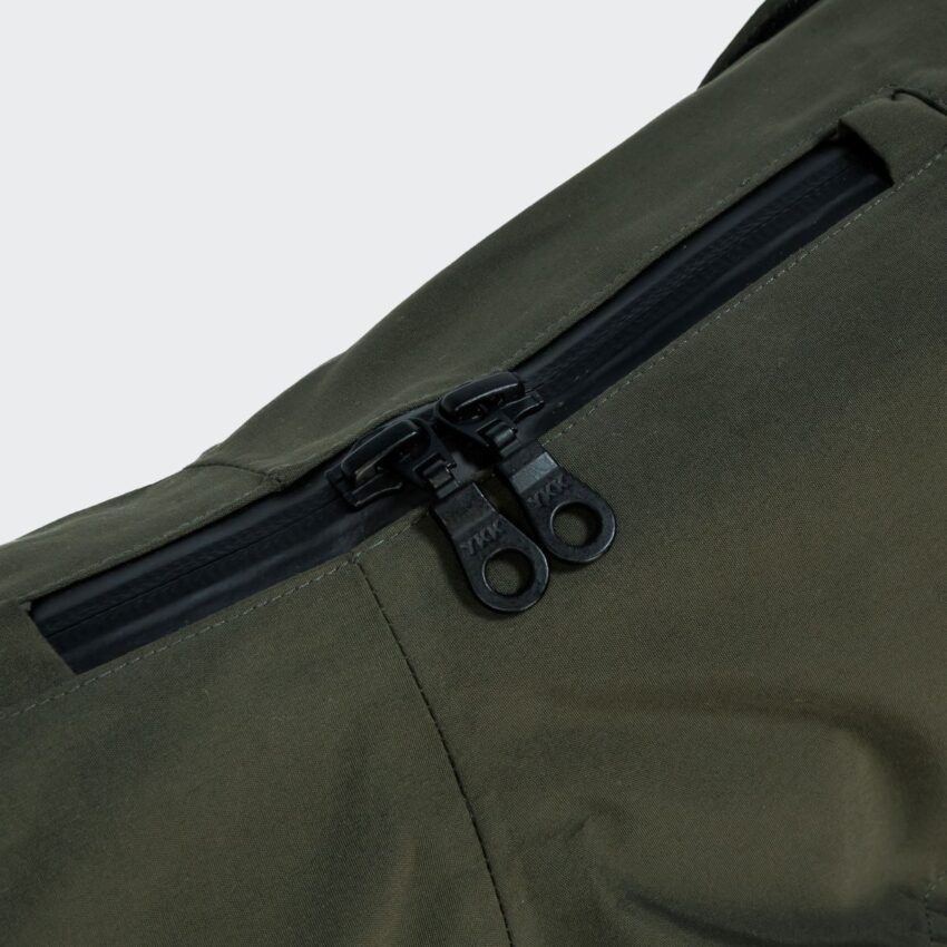 elbhunde cloud7 hunderegenmantel dublin 2.0 dackel dark olive reissverschluss