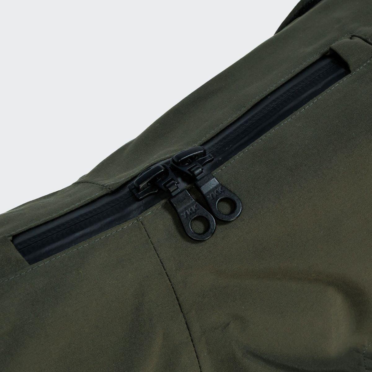 elbhunde cloud7 hunderegenmantel dublin 2.0 dackel dark olive reissverschluss