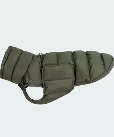 elbhunde cloud7 hundemantel alaska light olive