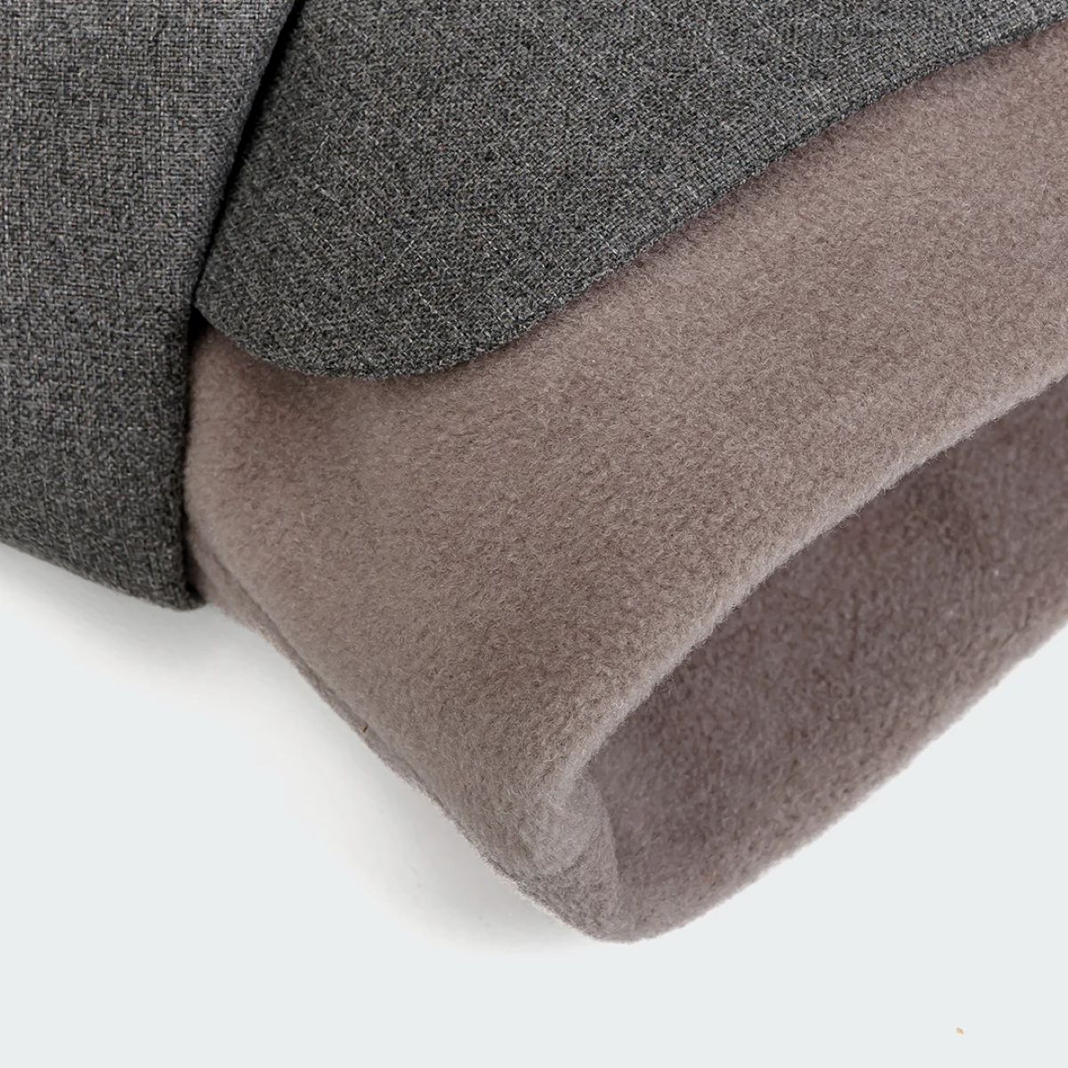 elbhunde cloud7 hundemantel brooklyn light graphit kragen