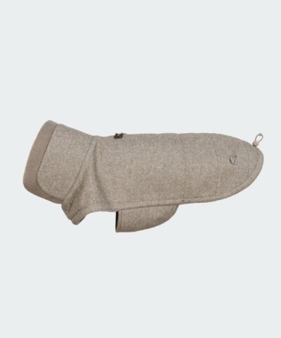 elbhunde cloud7 hundemantel brooklyn tweed beige