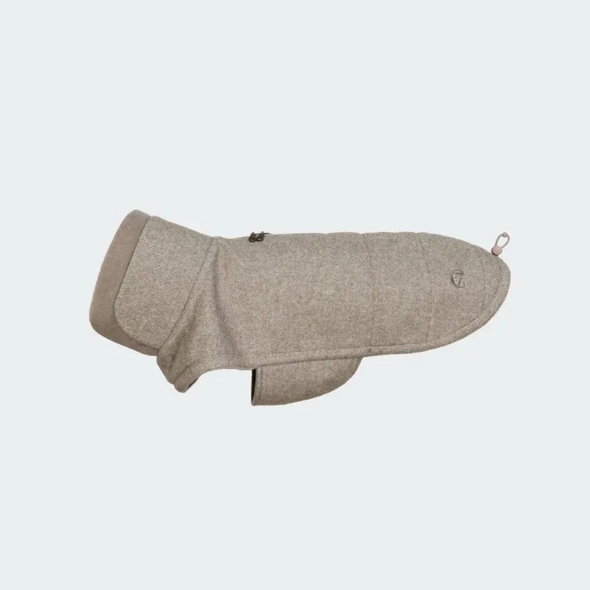 elbhunde cloud7 hundemantel brooklyn tweed beige