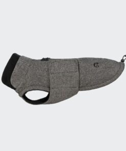 elbhunde cloud7 hundemantel brooklyn tweed black dackel