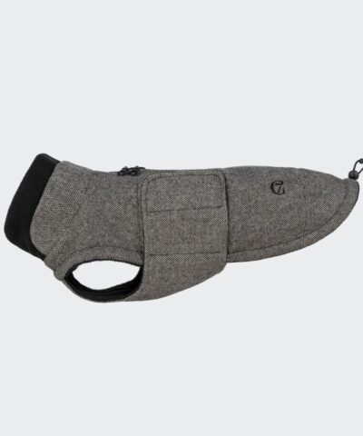 elbhunde cloud7 hundemantel brooklyn tweed black dackel