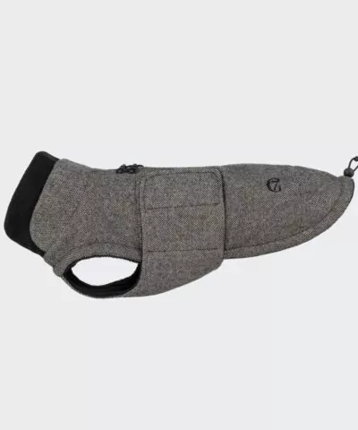elbhunde cloud7 hundemantel brooklyn tweed black dackel
