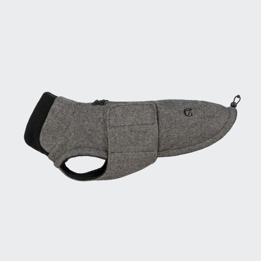 elbhunde cloud7 hundemantel brooklyn tweed black dackel