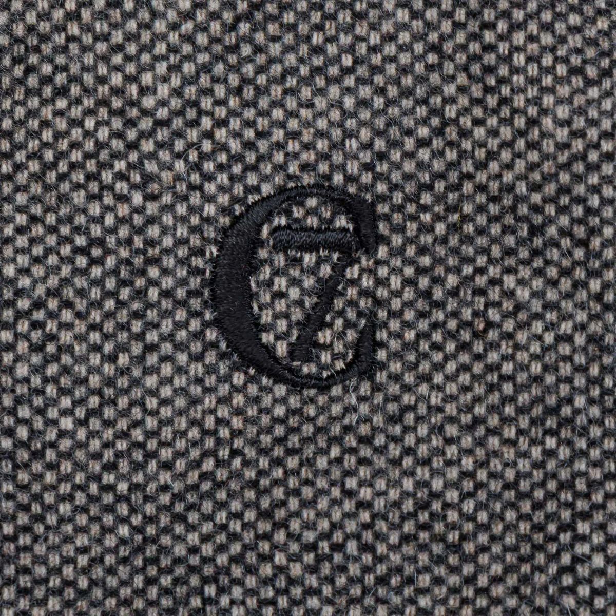 elbhunde cloud7 hundemantel brooklyn tweed black dackel logo