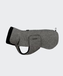 elbhunde cloud7 hundemantel brroklyn tweed black long