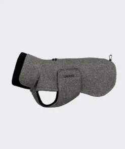 elbhunde cloud7 hundemantel brroklyn tweed black long