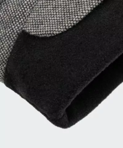 elbhunde cloud7 hundemantel brroklyn tweed black long kragen