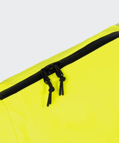 elbhunde cloud7 hunderegenmantel aktiv neongreen light olive reissverschluss