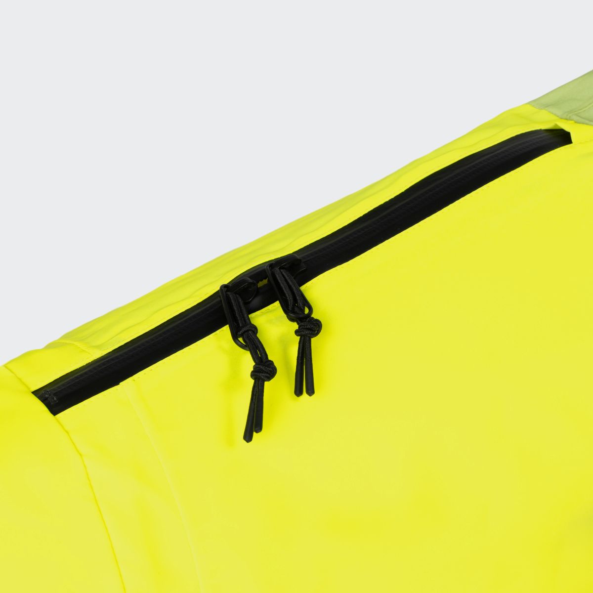 elbhunde cloud7 hunderegenmantel aktiv neongreen light olive reissverschluss