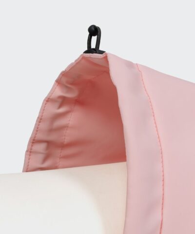 elbhunde cloud7 hunderegenmantel aktiv peach neonpink kragen