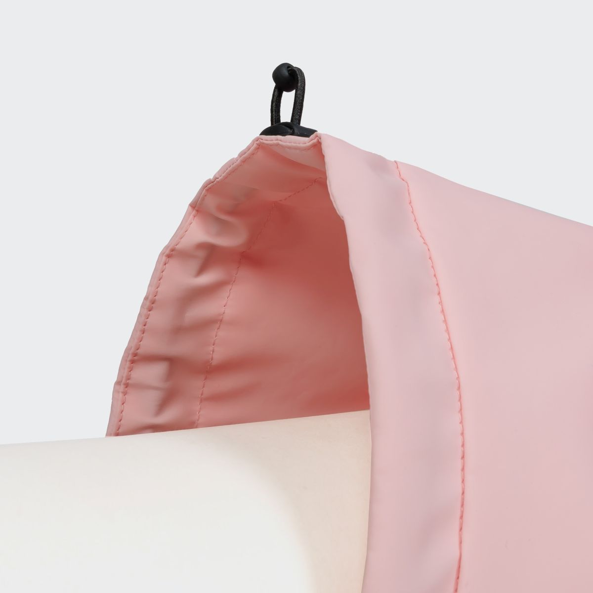 elbhunde cloud7 hunderegenmantel aktiv peach neonpink kragen