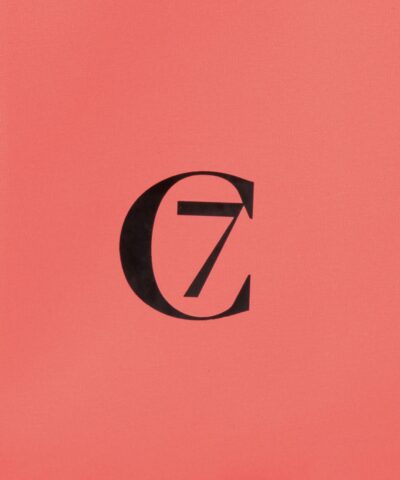 elbhunde cloud7 hunderegenmantel aktiv peach neonpink logo