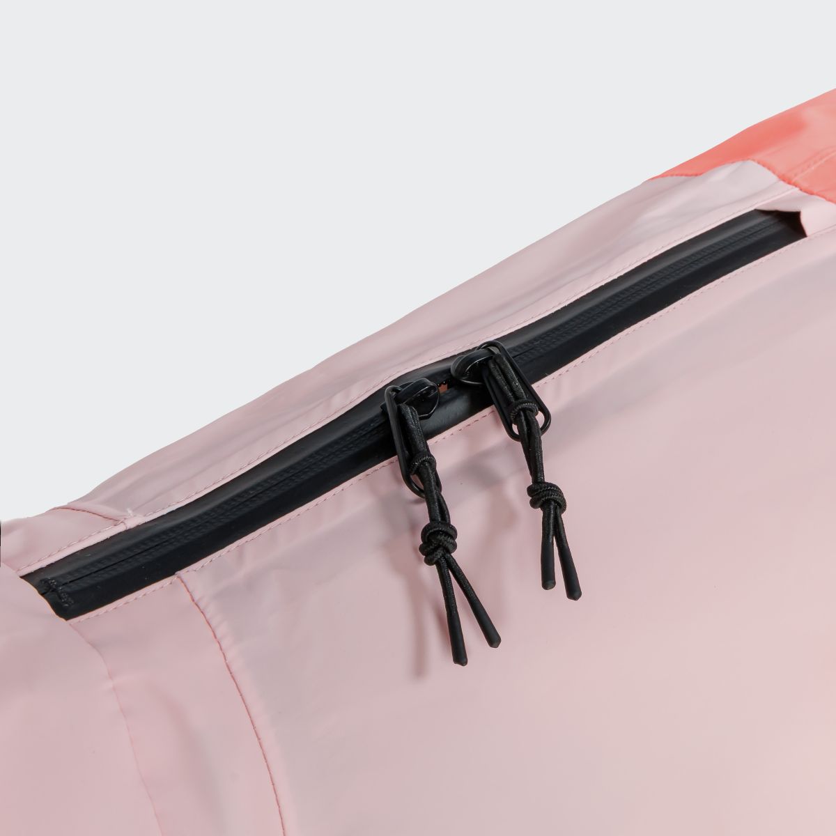 elbhunde cloud7 hunderegenmantel aktiv peach neonpink reissverschluss