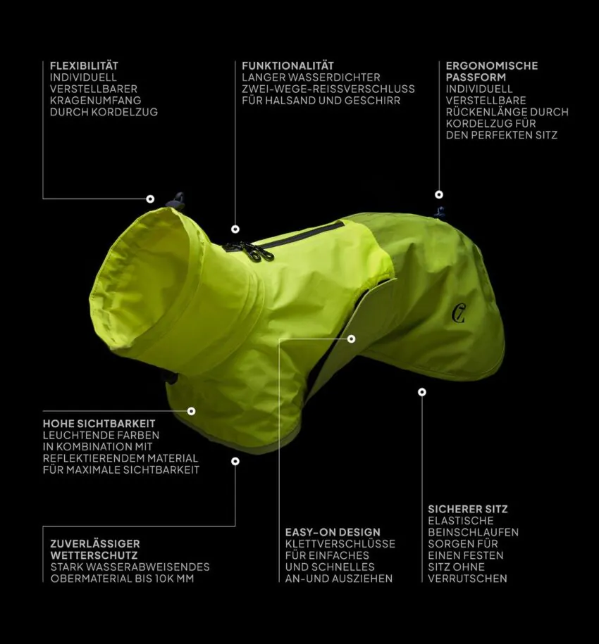 elbhunde cloud7 hunderegenmantel aktiv uebersicht