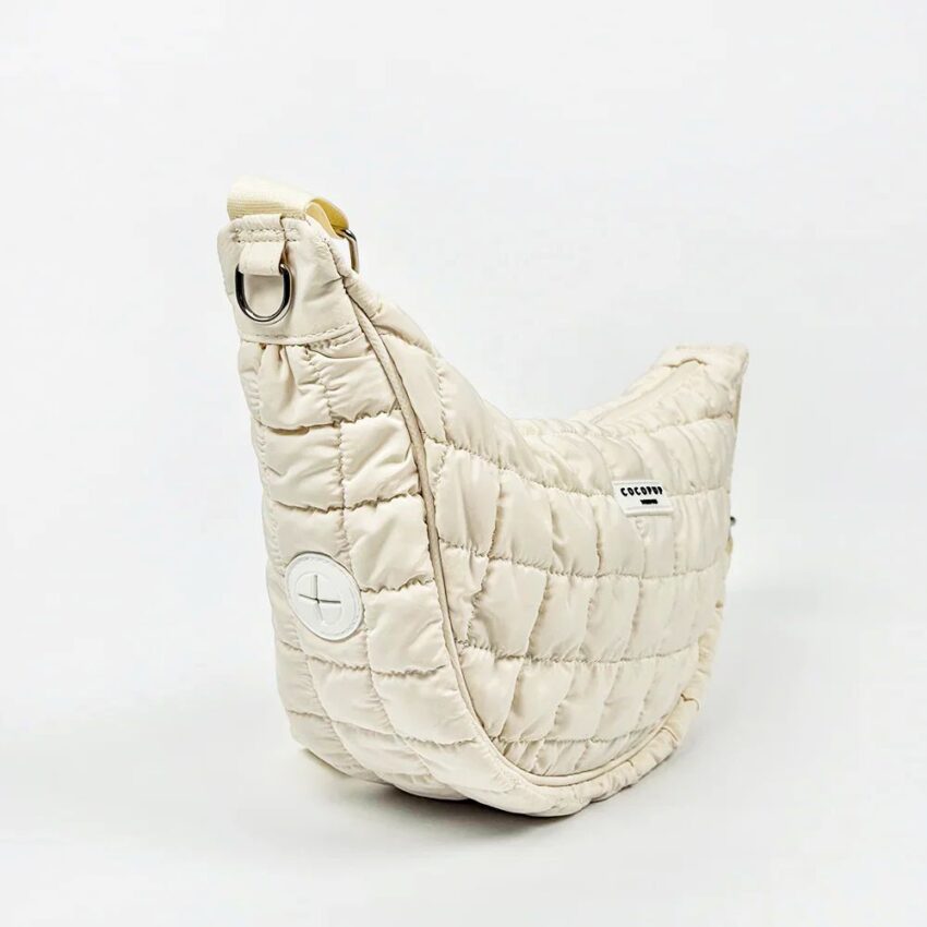 elbhunde cocopup crossbody crescent dog walking bag wolke kotbeutelspender