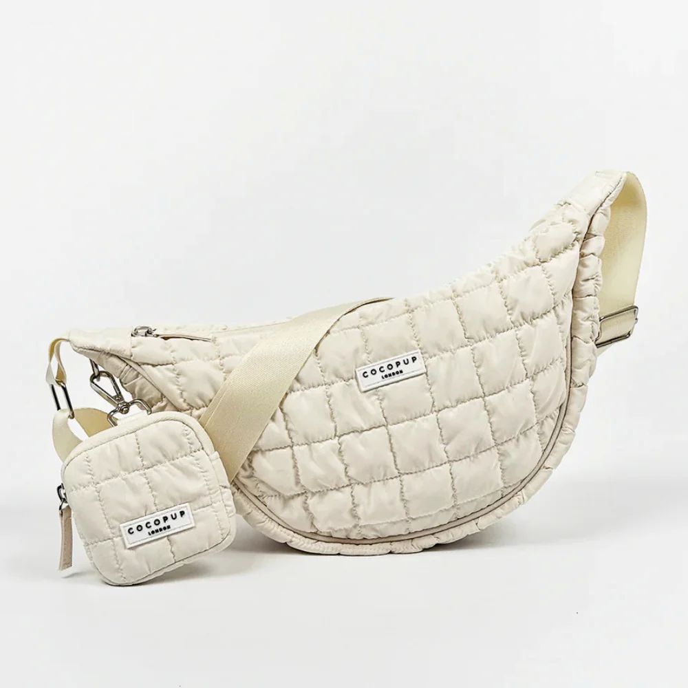 elbhunde cocopup crossbody crescent dog walking bag wolke leckerlibeutel set