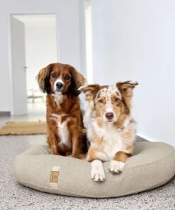 elbhunde palopa hundebett fippa in hellbraun hunde