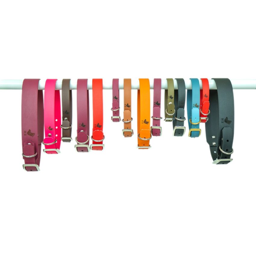 elbhunde biothane halsband classic