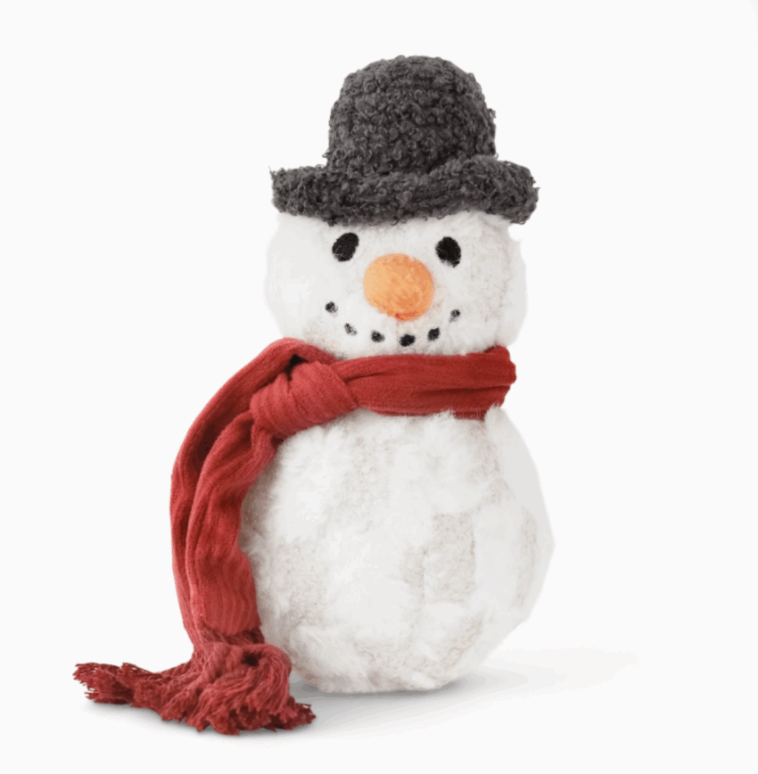 elbhunde lambwolf beschaeftigungsspielzeug fuer weihnachten mit quietschie schneemann