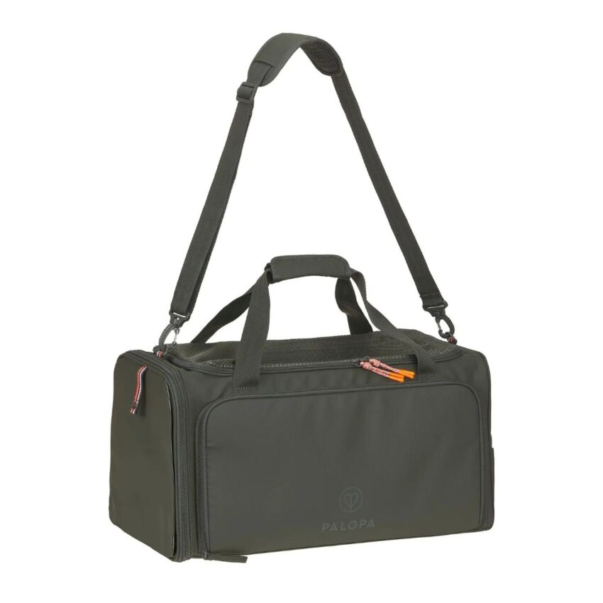 elbhunde palopa hundetragetasche hundereisetasche benno dark olive